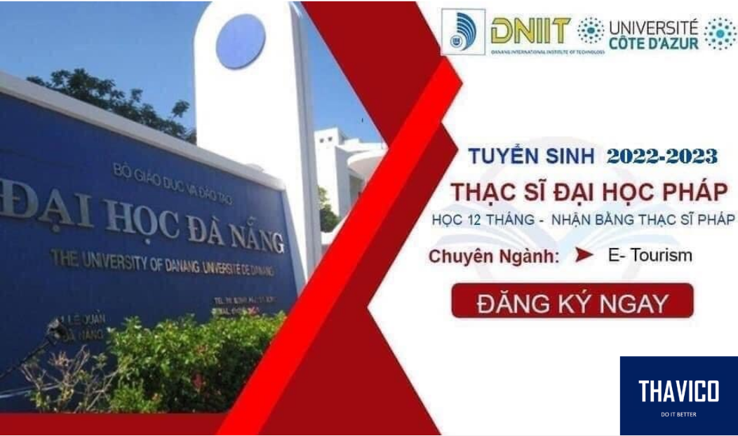 poster THAVICO và DNIIT tuyển sinh lớp đào tạo du học tại chỗ lấy bằng quốc tế
