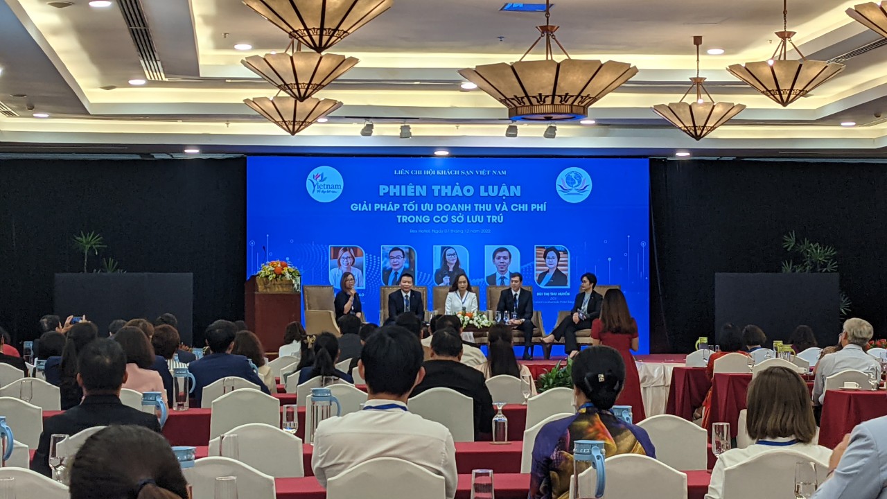 Phiên thảo luận về Giải pháp tối ưu doanh thu và chi phí trong kinh doanh cơ sở lưu trú