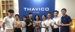 THAVICO Team cùng các chuyên gia tại văn phòng công ty