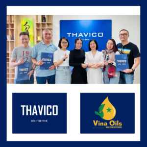 Các đại diện của Vina Oils đến ghé thăm và trao đổi tại văn phòng THAVICO