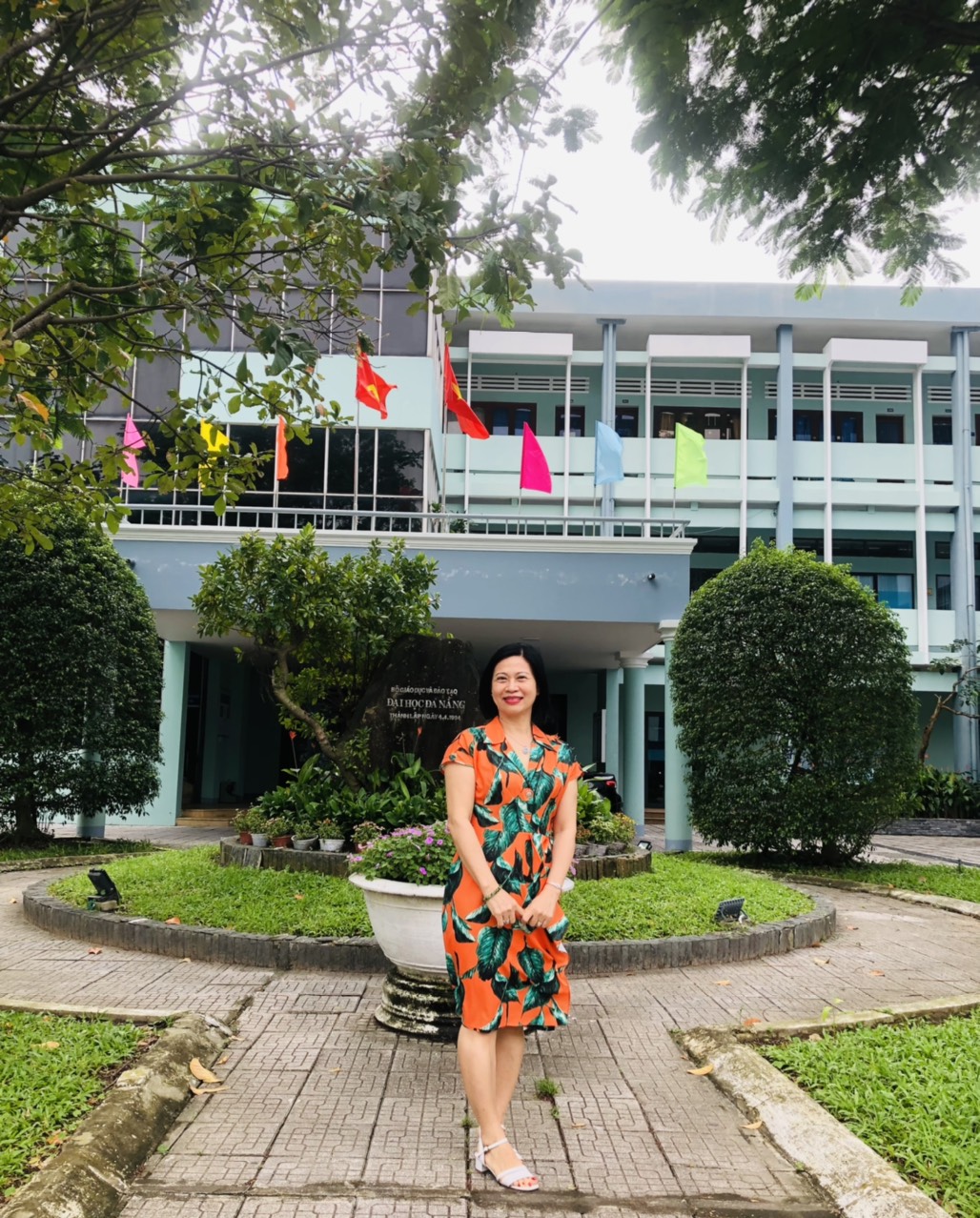 Chị Hồ Nguyễn Phương Chi - Tổng Giám đốc của THAVICO tại Đại học Đà Nẵng