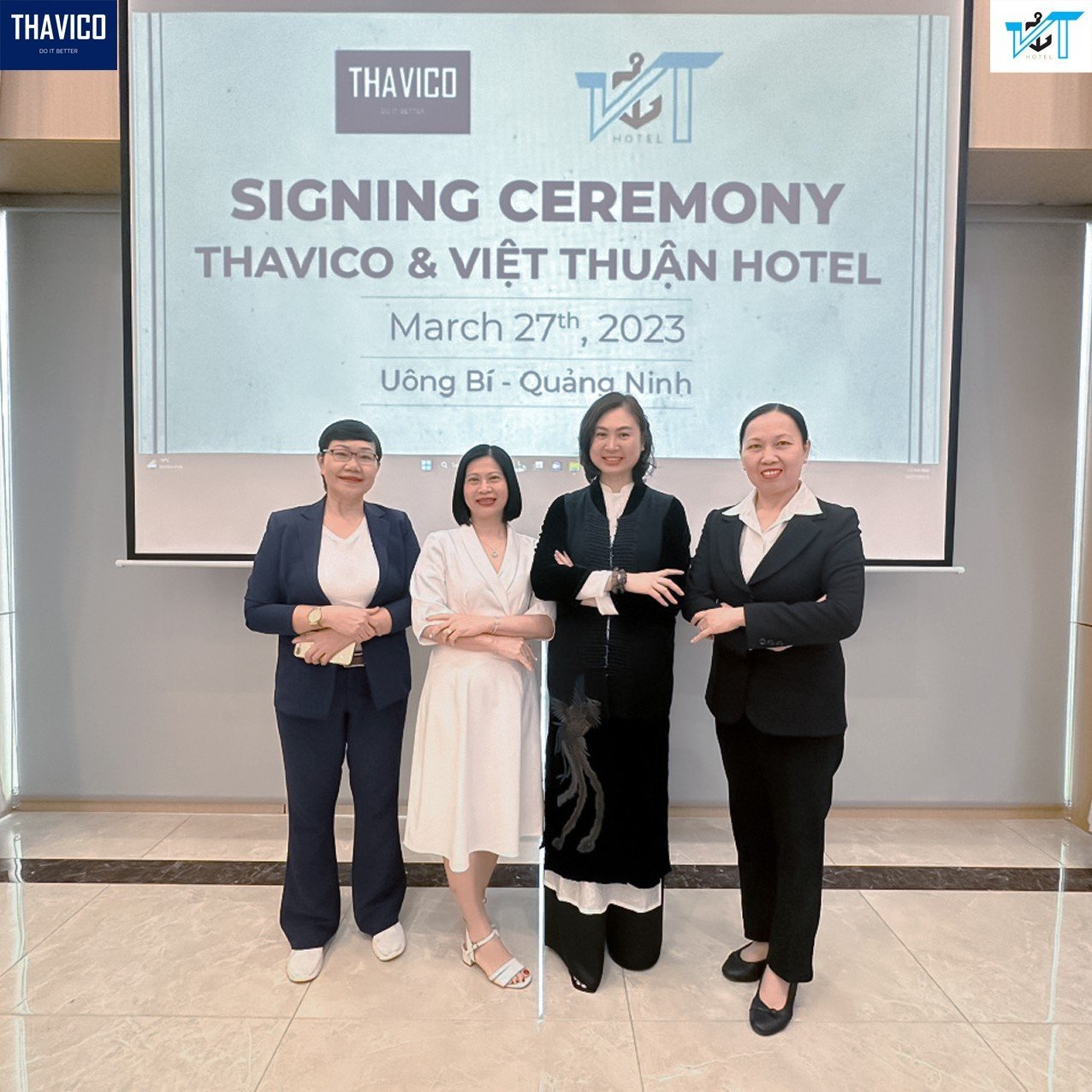 THAVICO chụp hình lưu niệm