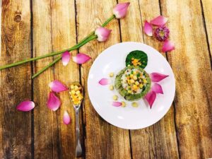 Thức ăn chay tại Yên Tử Boutique Zen Garden