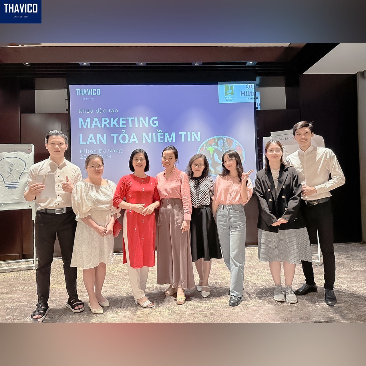 Ban tổ chức khóa đào tạo Marketing - Lan tỏa niềm tin
