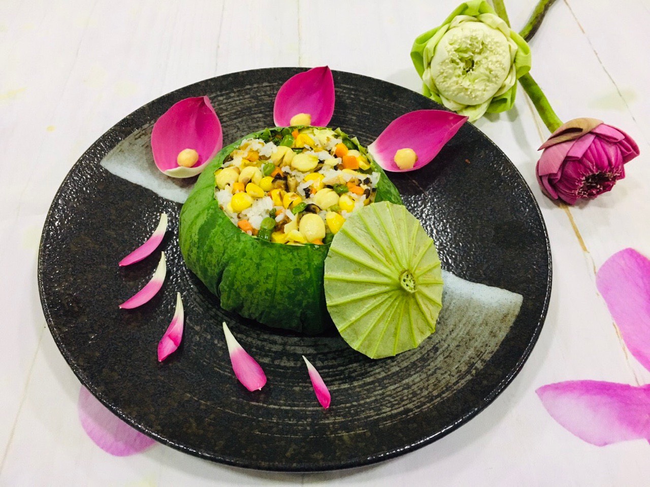 Thức ăn chay tại Yên Tử Boutique Zen Garden