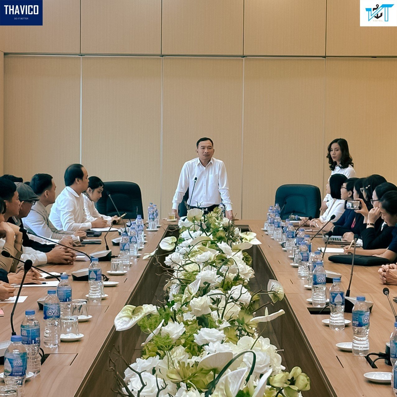 Chủ tịch Việt Thuận Group - Ông Trịnh Trung Úy phát biểu