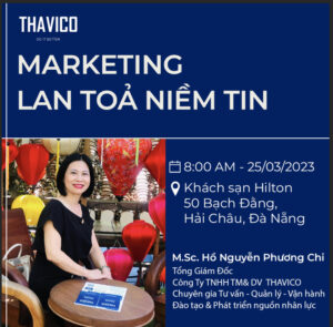Poster của Khóa đào tạo Marketing - Lan Tỏa Niềm Tin