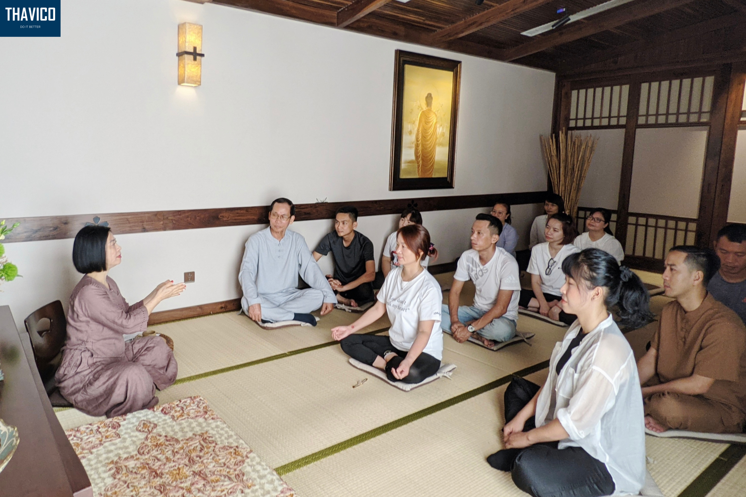 Cùng THAVICO Hàm Dưỡng Năng Lượng Với Nếp Sống Thiền Cho Sự Sống Sinh Sôi tại Maha Mangala