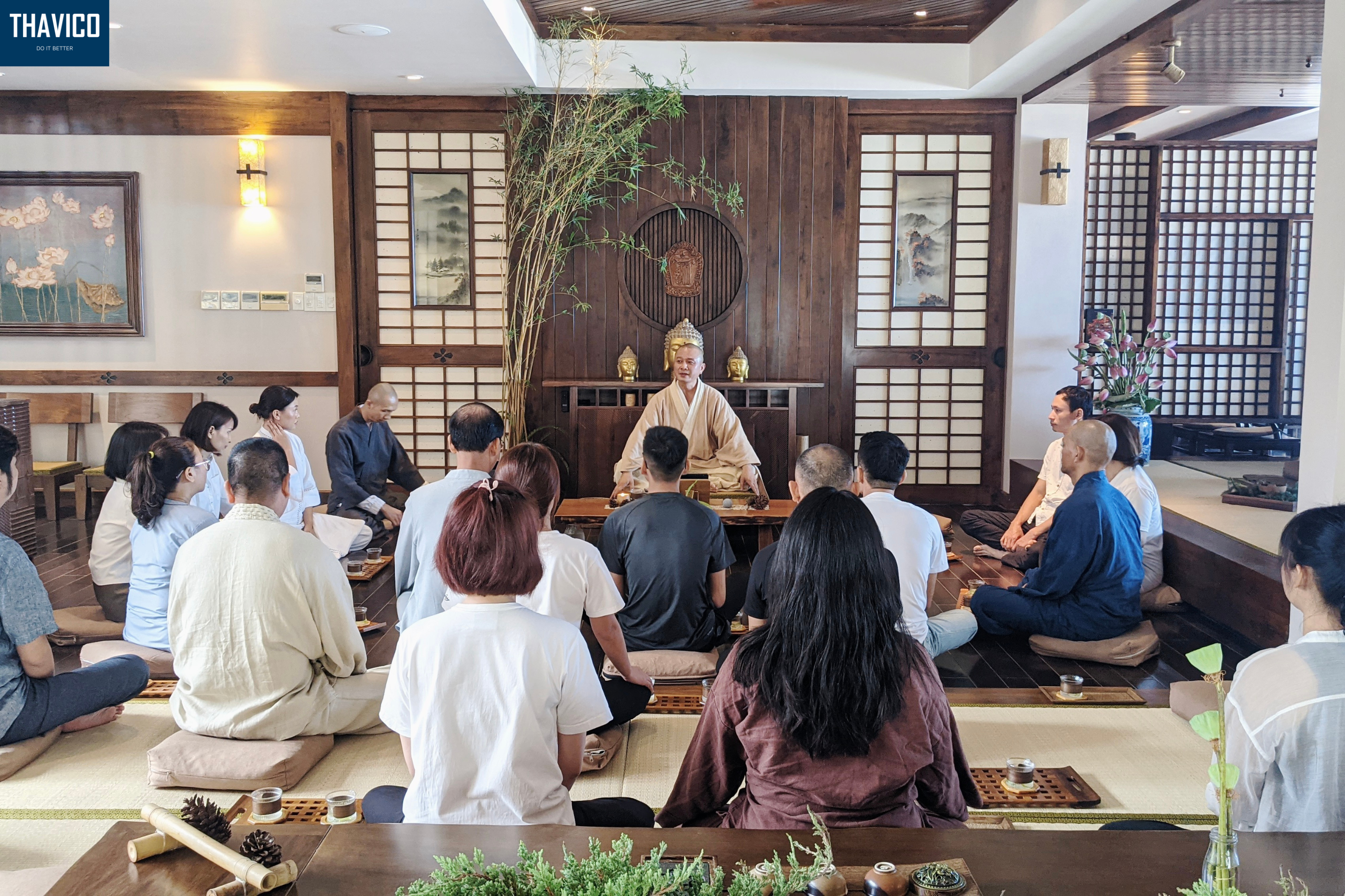 Cùng THAVICO Hàm Dưỡng Năng Lượng Với Nếp Sống Thiền Cho Sự Sống Sinh Sôi tại Maha Mangala