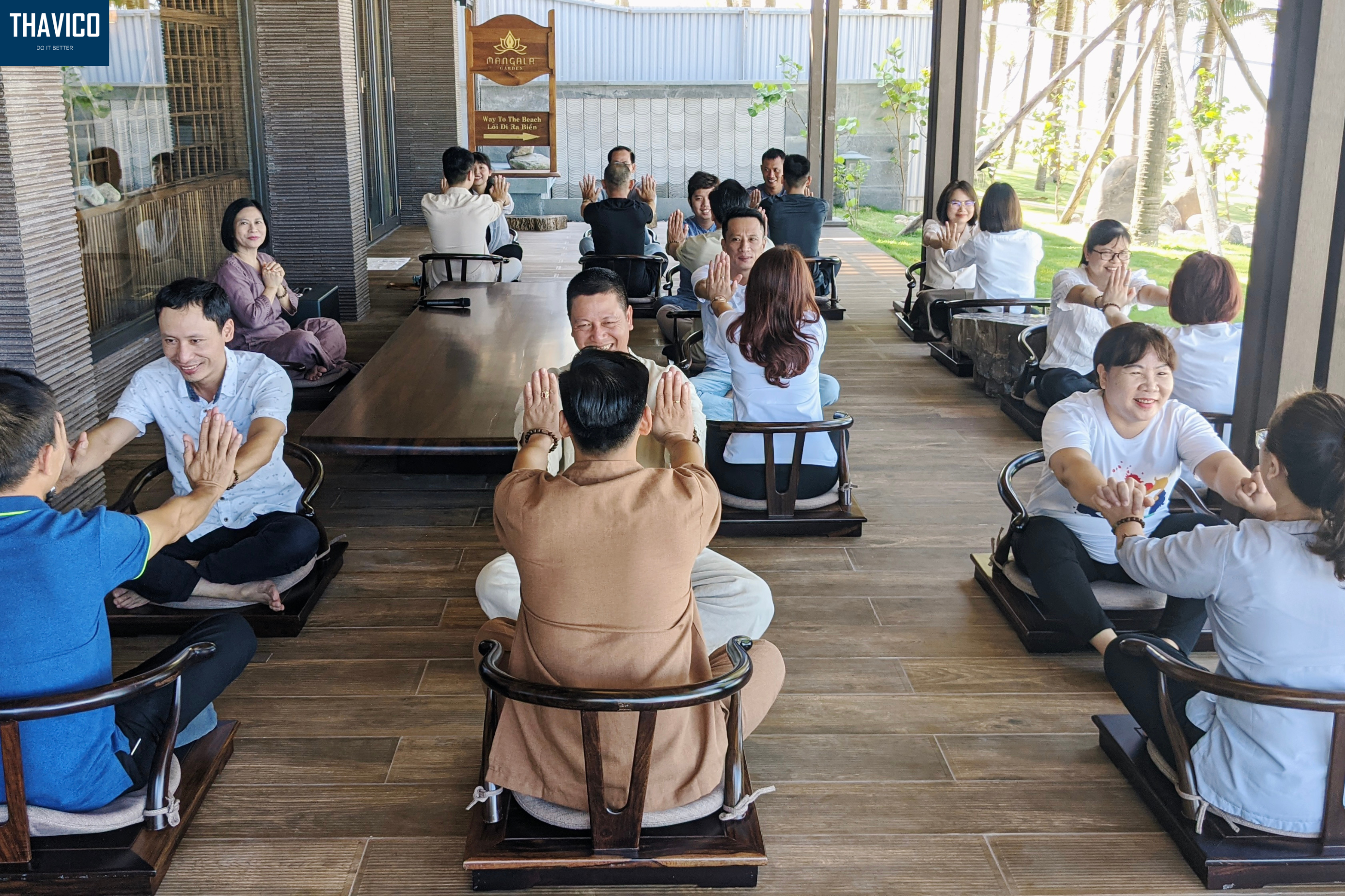 Cùng THAVICO Hàm Dưỡng Năng Lượng Với Nếp Sống Thiền Cho Sự Sống Sinh Sôi tại Maha Mangala